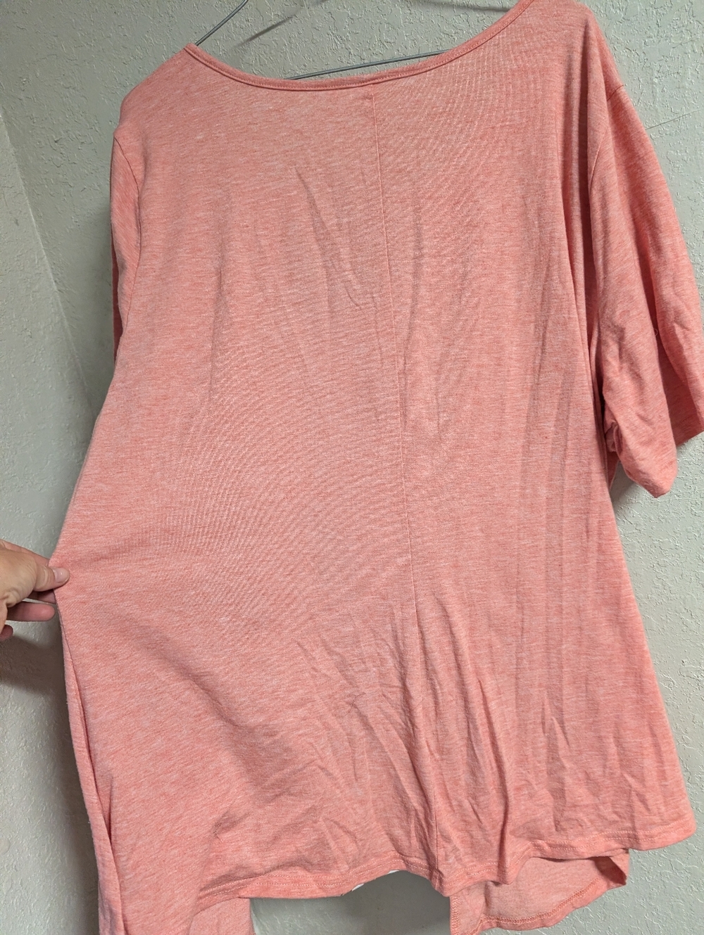 Floral Tunic Top 3xl Pink Coral Cottagecore Boho Festival Keyhole Fairy - Picture 7 of 10